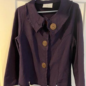 Purple Long Sleeve Womens shirt